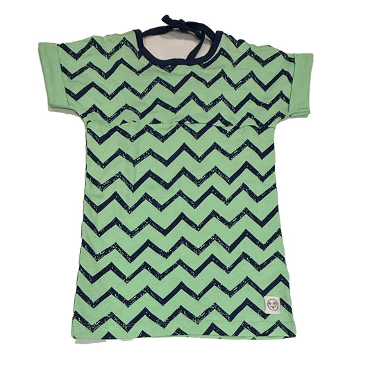 Indikidual Girls Green | Blue Dress Size: 6-12 Months Green | Blue
