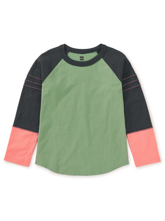 Tea Collection Boys Green | Brown Long Sleeve T-Shirt Size: 16 Years Green | Brown