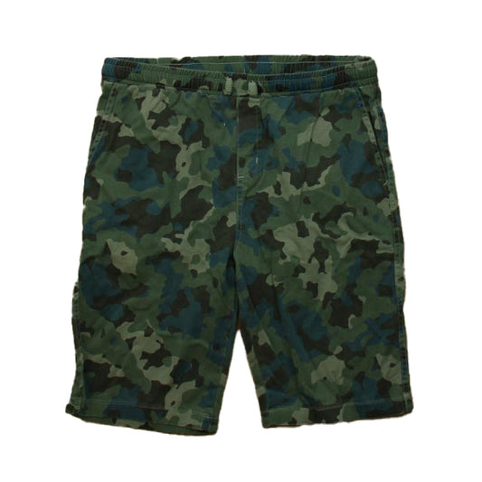 Rockets Of Awesome Boys Green | Camo Shorts Size: 12 Years