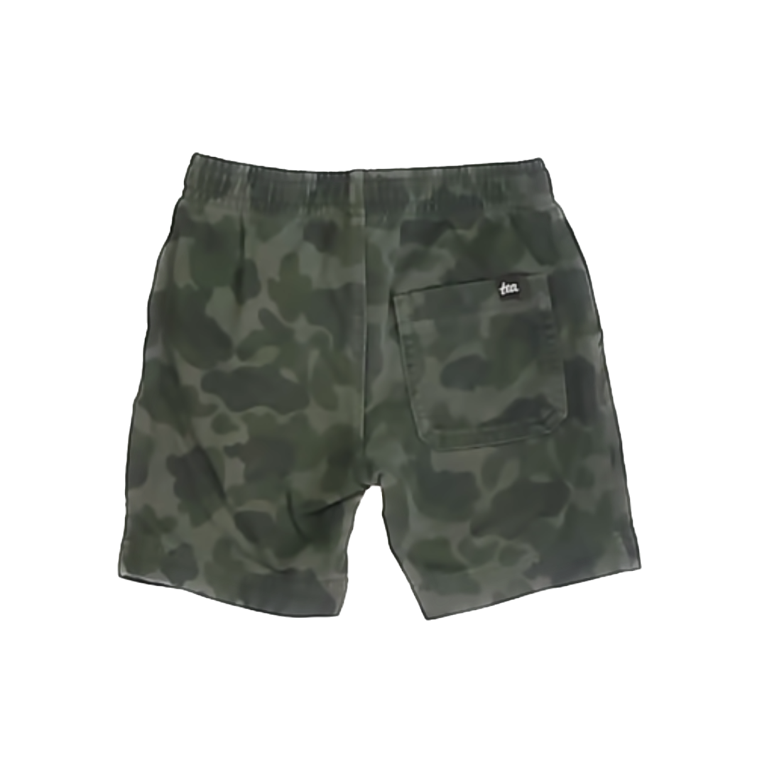 Tea Collection Boys Green Camo Shorts Size: 3T Green Camo