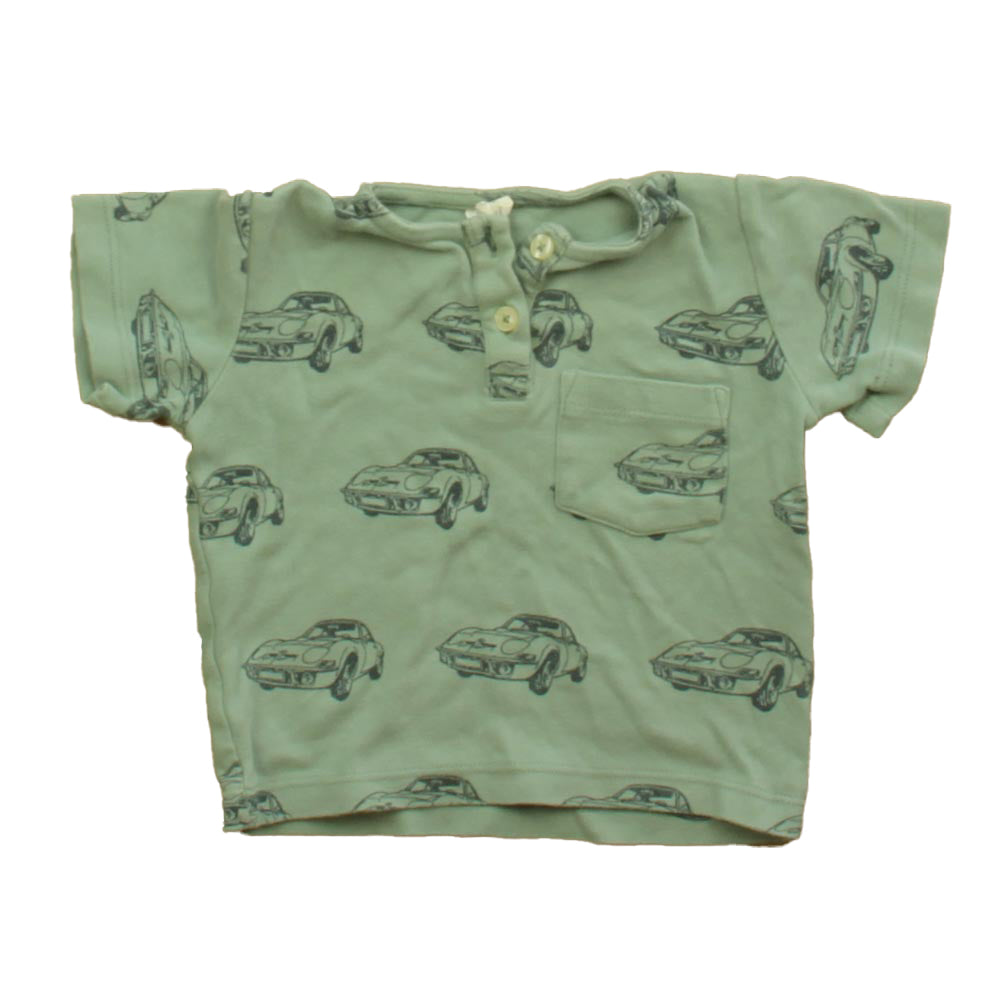 Kate Quinn Boys Green Cars Henley Size: 18-24 Months