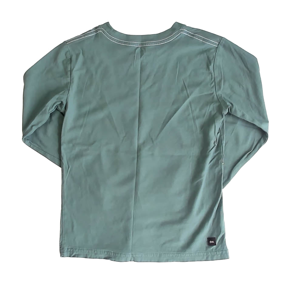 Tea Collection Boys Green Cars Long Sleeve T-Shirt Size: 7 Years Green Cars