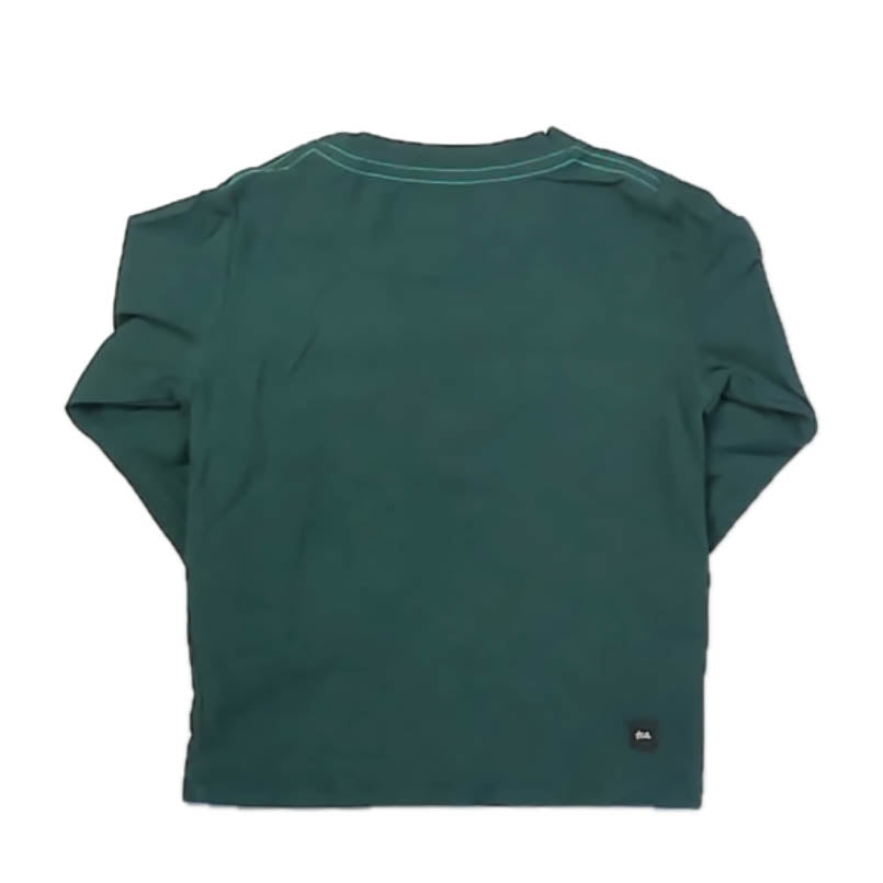 Tea Collection Boys Green Chameleon Long Sleeve T-Shirt Size: 3T Green Chameleon