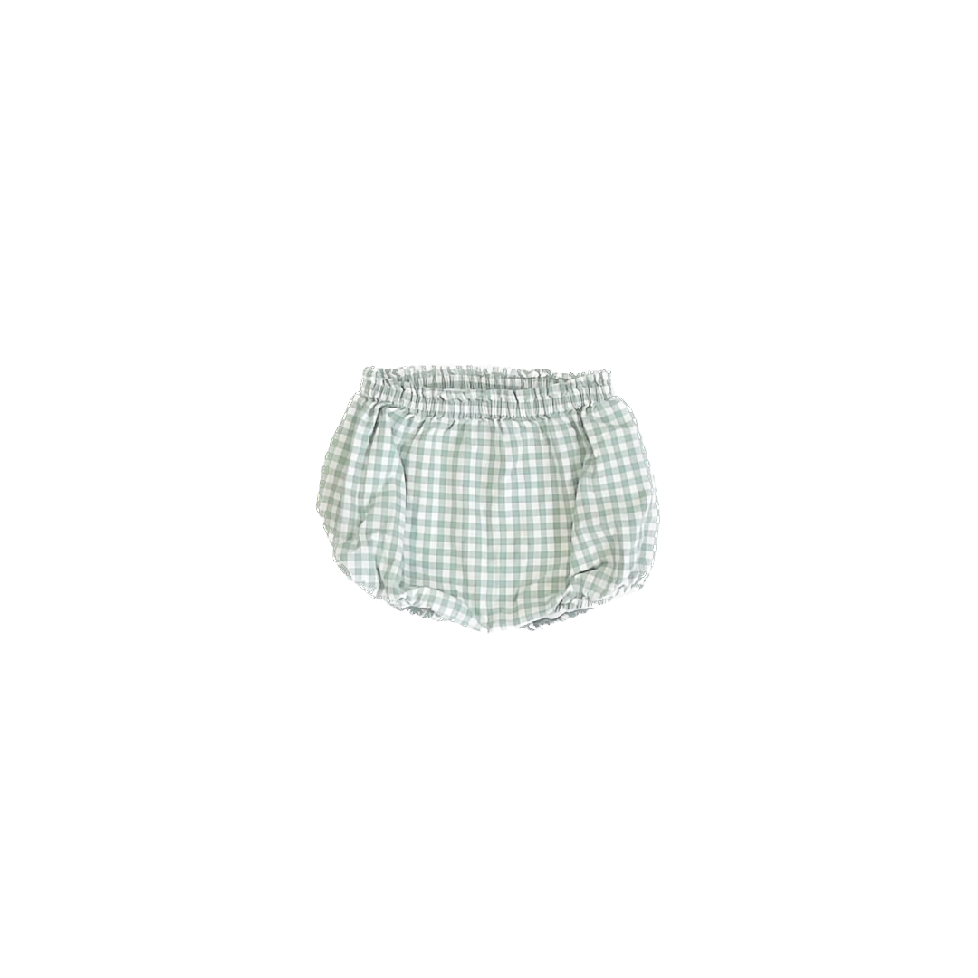 Ralph Lauren Girls Green Check Shorts Size: 24 Months Green Check