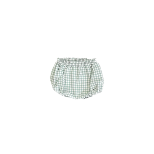 Ralph Lauren Girls Green Check Shorts Size: 24 Months Green Check