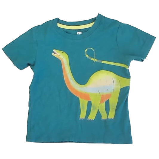 Tea Collection Boys Green Dinosaur T-Shirt Size: 3T Green Dinosaur