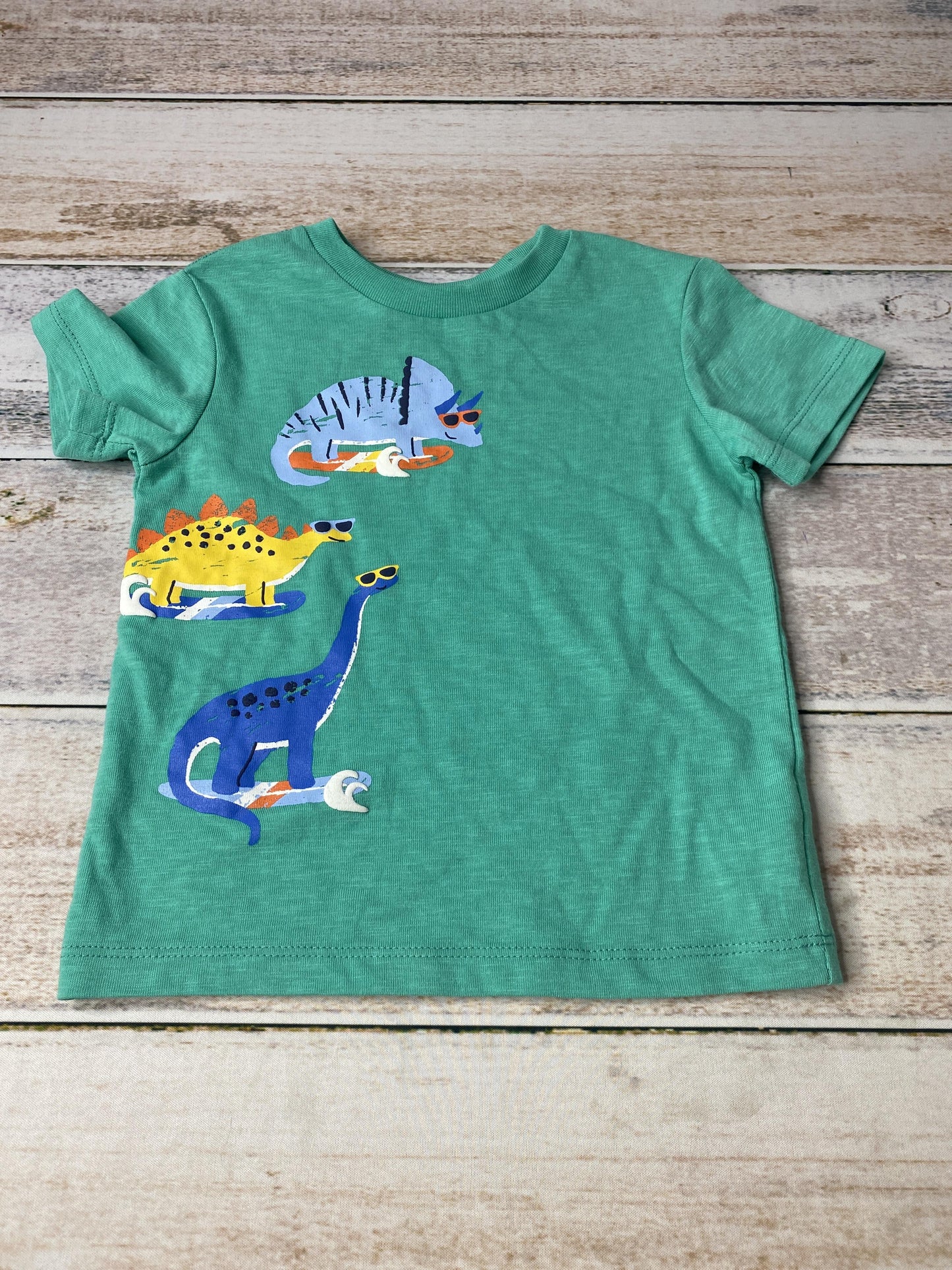 Little Me Boys green | Dinosaur T-Shirt Size: 24 months green | Dinosaur