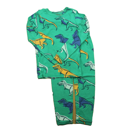 Tea Collection Boys Green Dinosaurs 2-piece Pajamas Size: 12 Years Green Dinosaurs