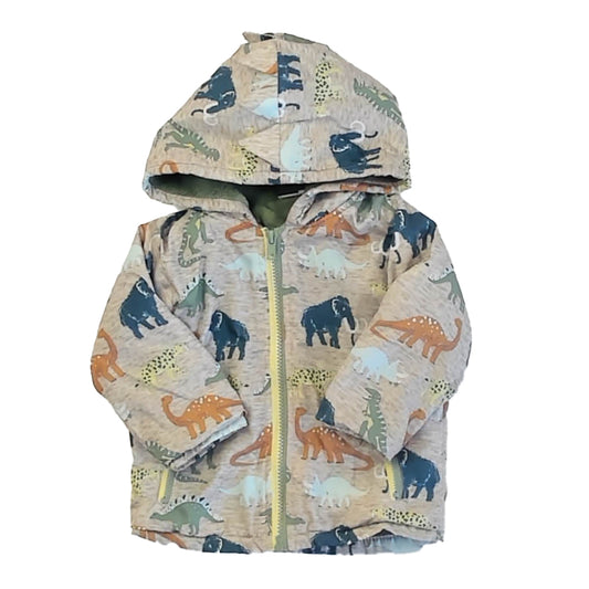Mick Mack Boys Green Dinosaurs Jacket Size: 18 Months Green Dinosaurs