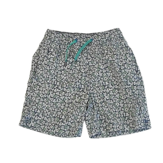 Crewcuts Boys Green Floral Trunks Size: 7 Years Green Floral