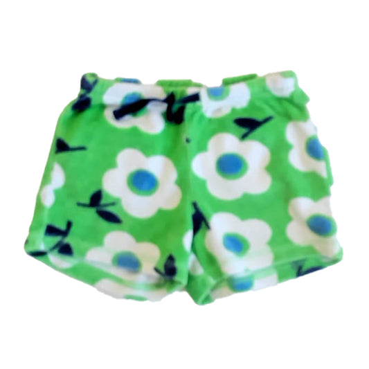 Boden Girls Green Floral Shorts Size: 4T Green Floral