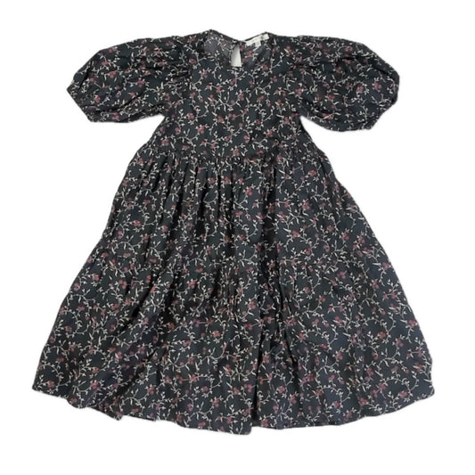 Noralee Girls Green Floral Dress Size: 4T Green Floral