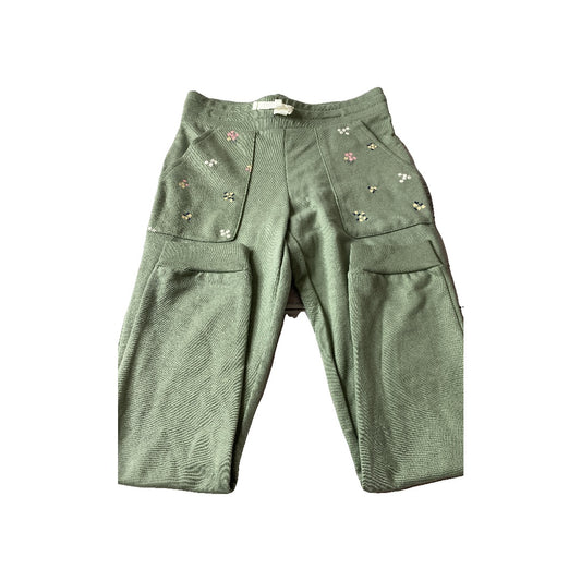 Carters Girls green | Flowers Pants Size: 7 green | Flowers