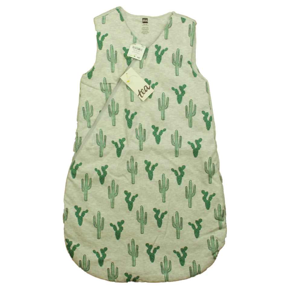 Tea Boys Green | Gray Cactus Sleepsack Size: One Size Green | Gray Cactus