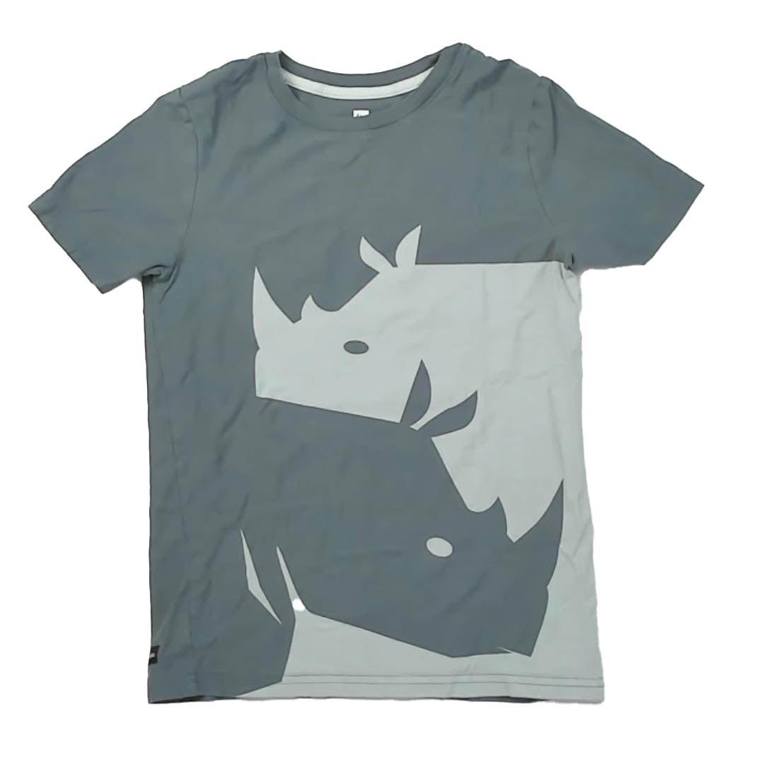 Tea Collection Boys Green Hippo T-Shirt Size: 12 Years Green Hippo