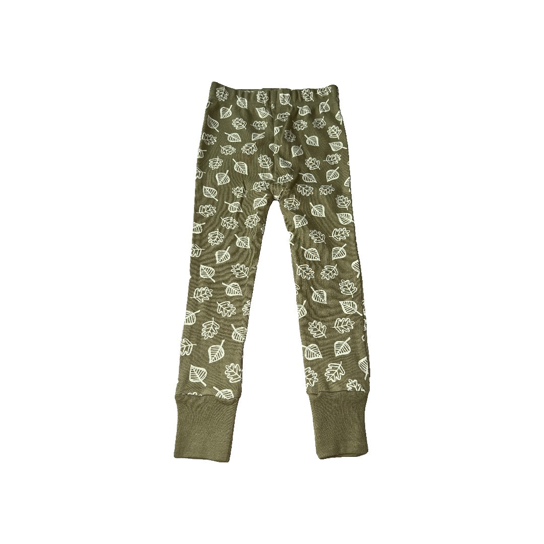 Parade Unisex green | Leaves Pajamas Size: 2T green | Leaves