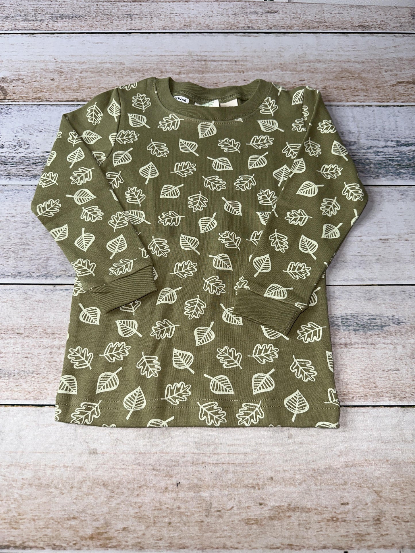 Parade Unisex green | Leaves Pajamas Size: 2T green | Leaves