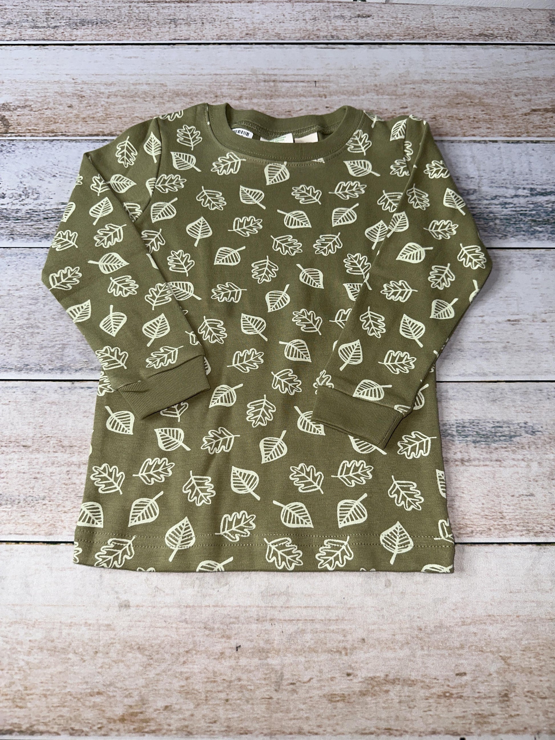 Parade Unisex green | Leaves Pajamas Size: 2T green | Leaves
