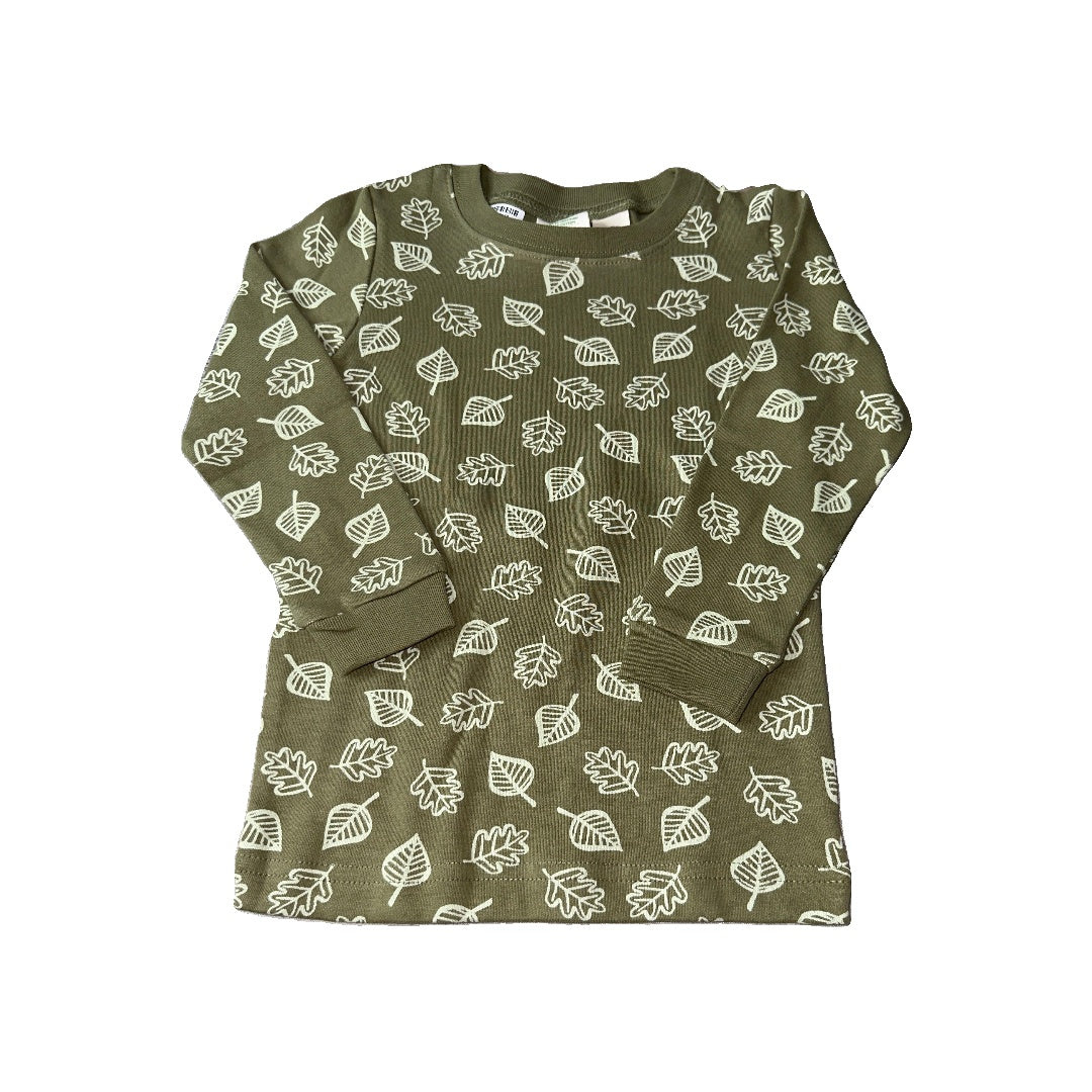 Parade Unisex green | Leaves Pajamas Size: 2T green | Leaves