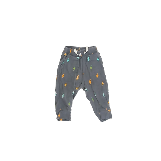 Tea Collection Boys Green Lightning bolts Casual Pants Size: 6-9 Months Green Lightning bolts