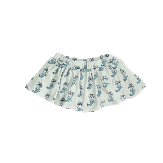 Kate Quinn Girls Green Mermaid Skirt Size: 3T Green Mermaid