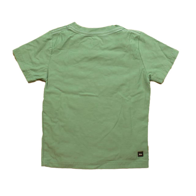 Tea Boys Green | Motorcycle T-Shirt Size: 4T