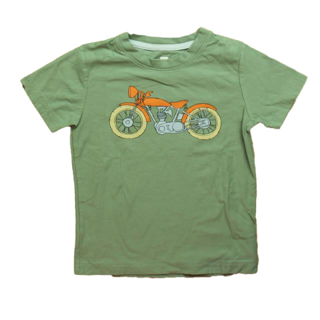 Tea Boys Green | Motorcycle T-Shirt Size: 4T