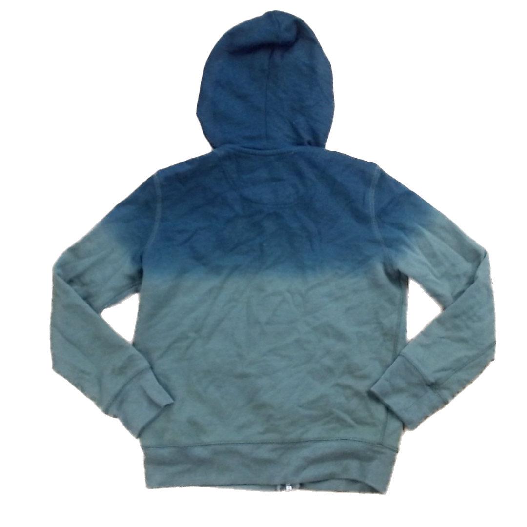 Rockets Of Awesome Boys Green Ombre Zip-Up Sweater Size: 8 Years Green Ombre Zip-Up