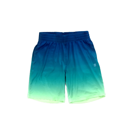 Rockets Of Awesome Boys Green Ombre Shorts Size: 5T Green Ombre