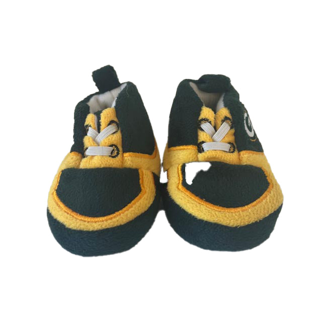 Forever Boys Green Pay Packers Booties Size: 0-12 Months