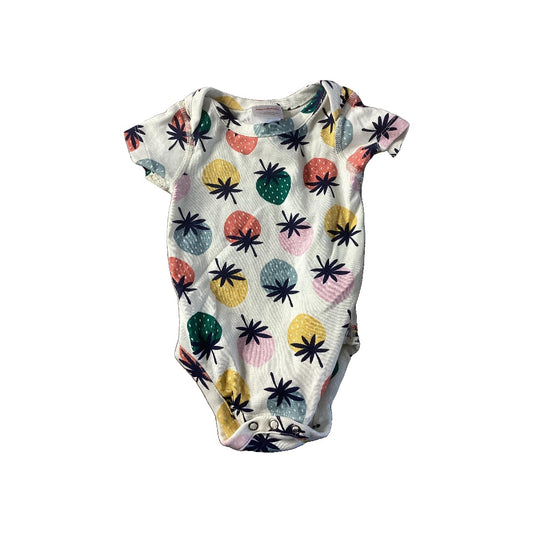 Hanna Andersson Girls green | pink | Yellow Onesie Size: 3-6 months green | pink | Yellow
