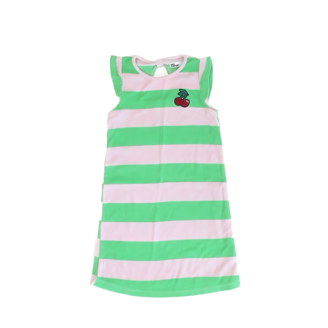 Epic Threads Girls Green | Pink Dress Size: 6 Years Green | Pink