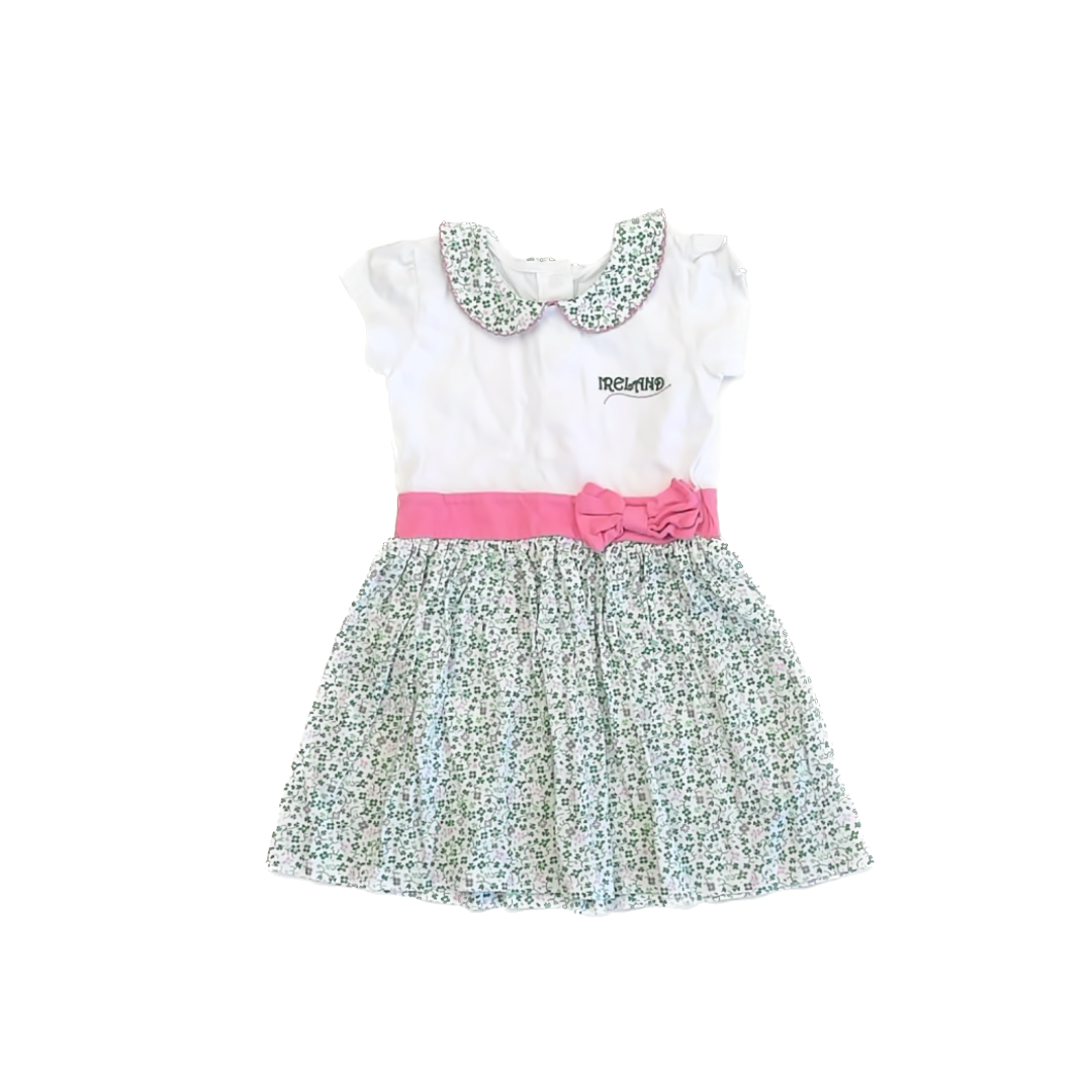 Unknown Girls Green | Pink Dress Size: 3-4T Green | Pink