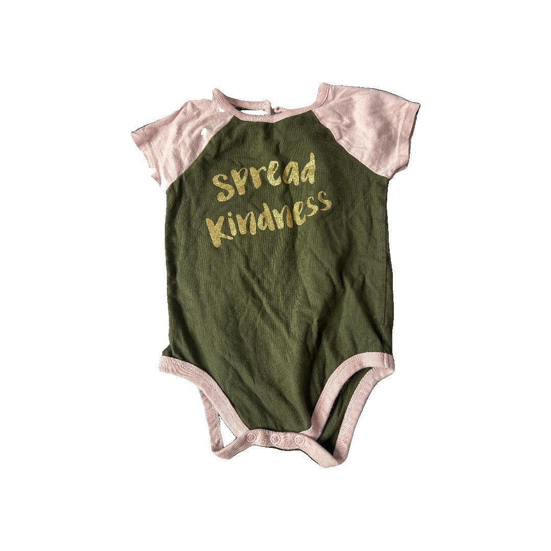 Girls green | pink Shorts Size: 9-12 Months green | pink