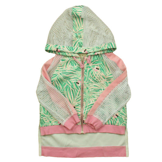 Kinderkind Girls Green | Pink Jacket Size: 3T Green | Pink