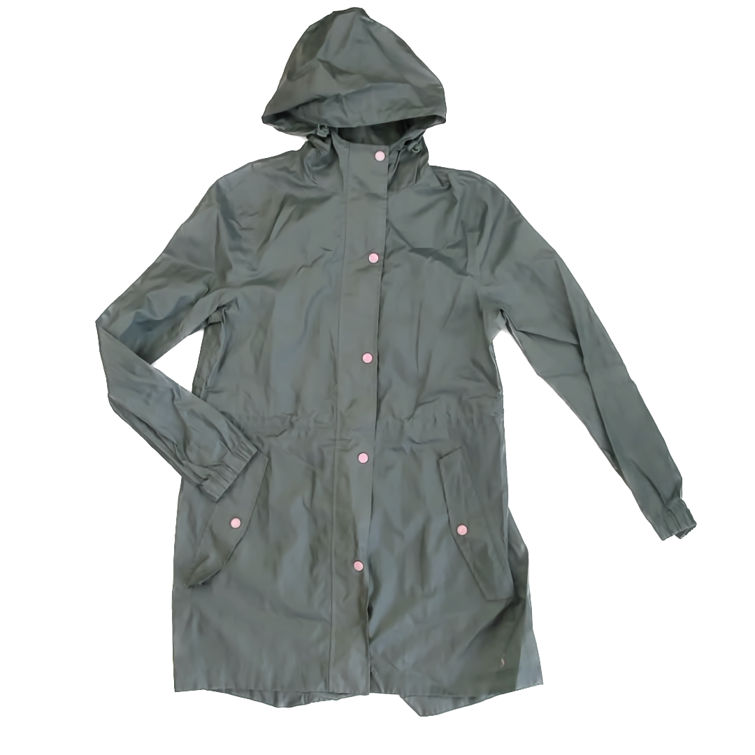 Joules Girls Green | Pink Jacket Size: US 6 Green | Pink
