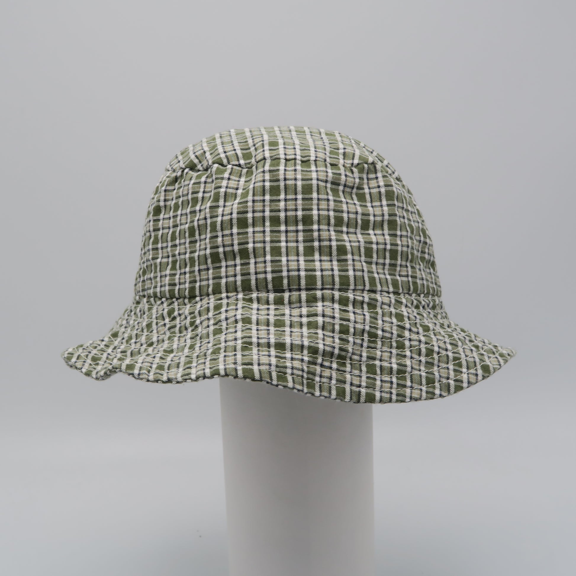 Class Club Boys Green Plaid Hat Size: 18 Months Green Plaid