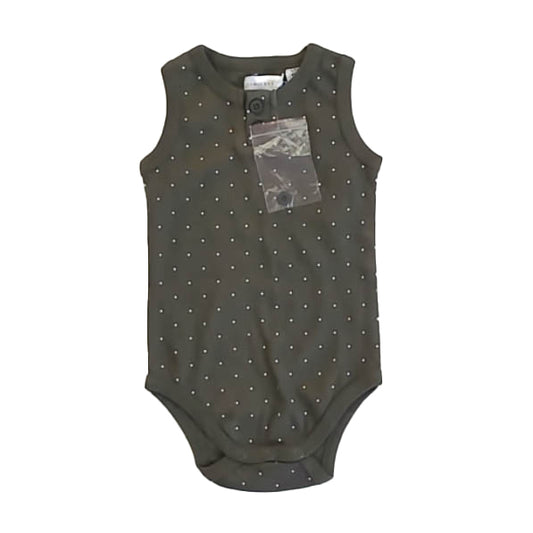 Jamie Kay Unisex Green Polka Dots Onesie Size: 6-12 Months Green Polka Dots