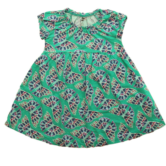 Tea Girls Green | Purple Dress Size: 5T Green | Purple