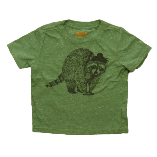 Harper Canyon Boys Green Racoon T-Shirt Size: 12 Months Green Racoon
