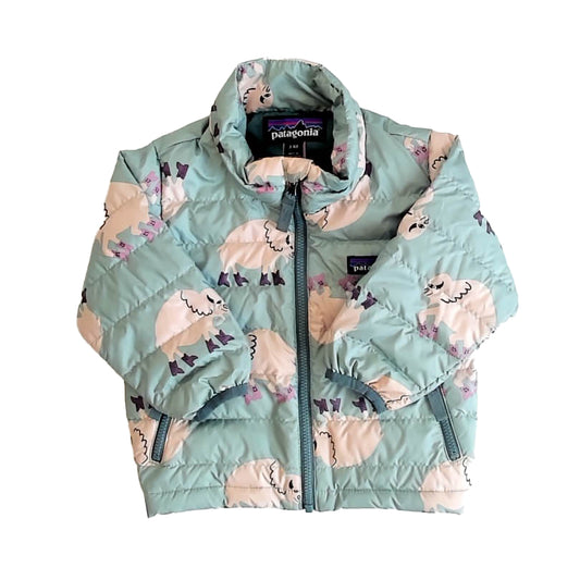 Patagonia Boys Green Rams Jacket Size: 3-6 Months Green Rams