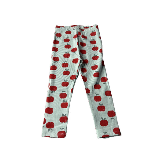 Mighty Goods Girls green | Red | Apples Pants Size: 2T green | Red | Apples