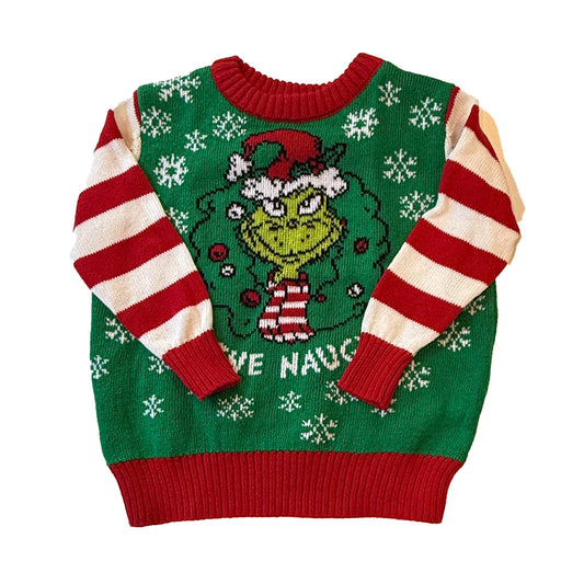 The Grinch Boys Green | Red Sweater Size: 18 Months Green | Red