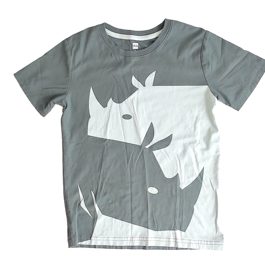 Tea Collection Boys Green | Rhino T-Shirt Size: 7 Years Green | Rhino