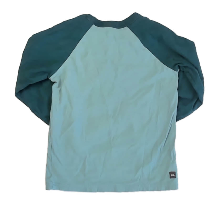 Tea Collection Boys Green Skunk Long Sleeve T-Shirt Size: 6 Years Green Skunk