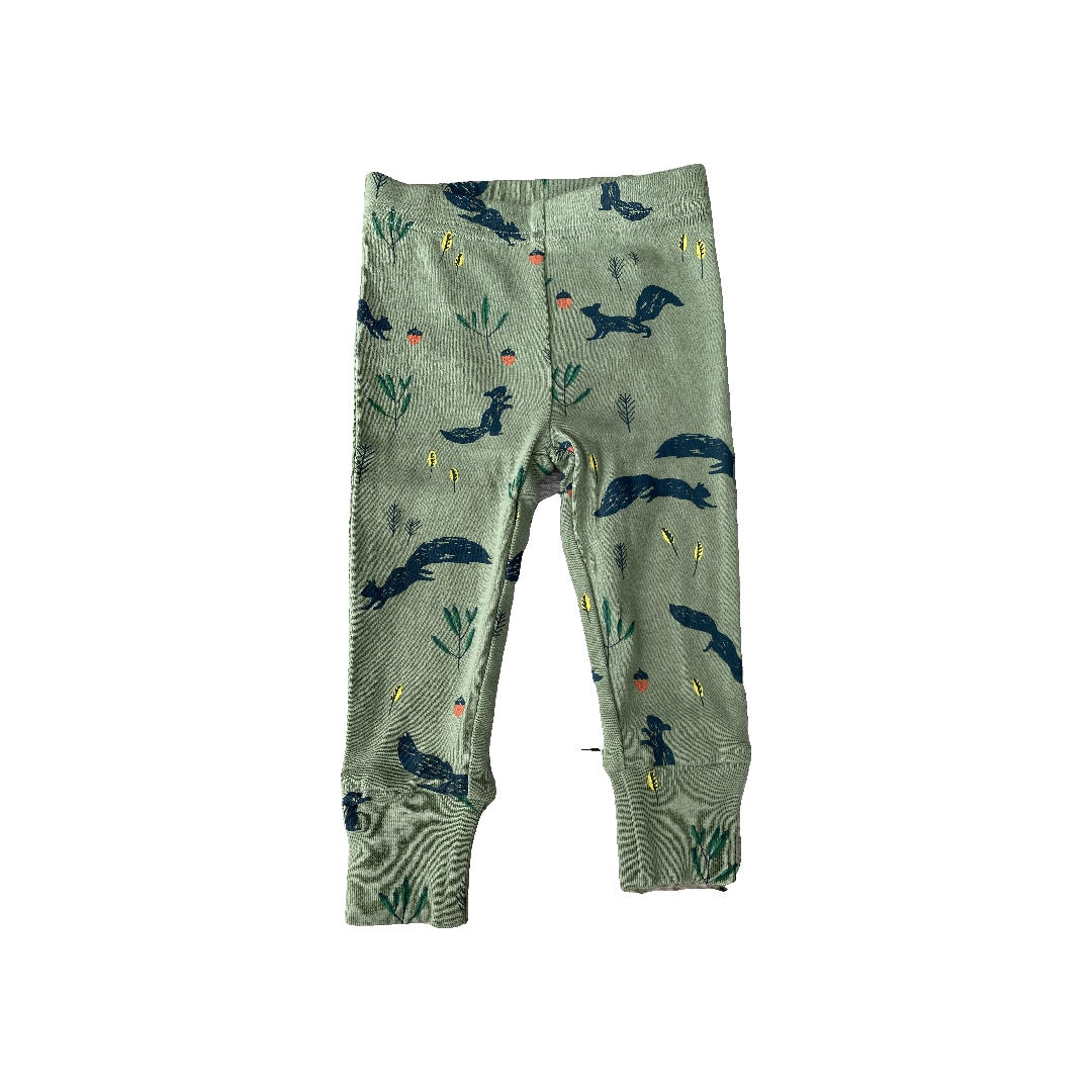 Oliver & Rain Unisex green | Squirrel Pajamas Size: 12M green | Squirrel