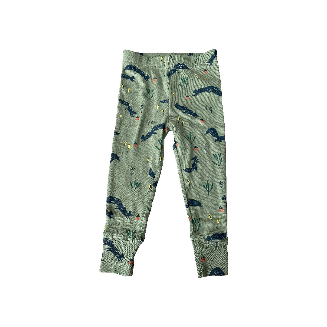 Oliver & Rain Unisex green | Squirrel Pajamas Size: 2T green | Squirrel