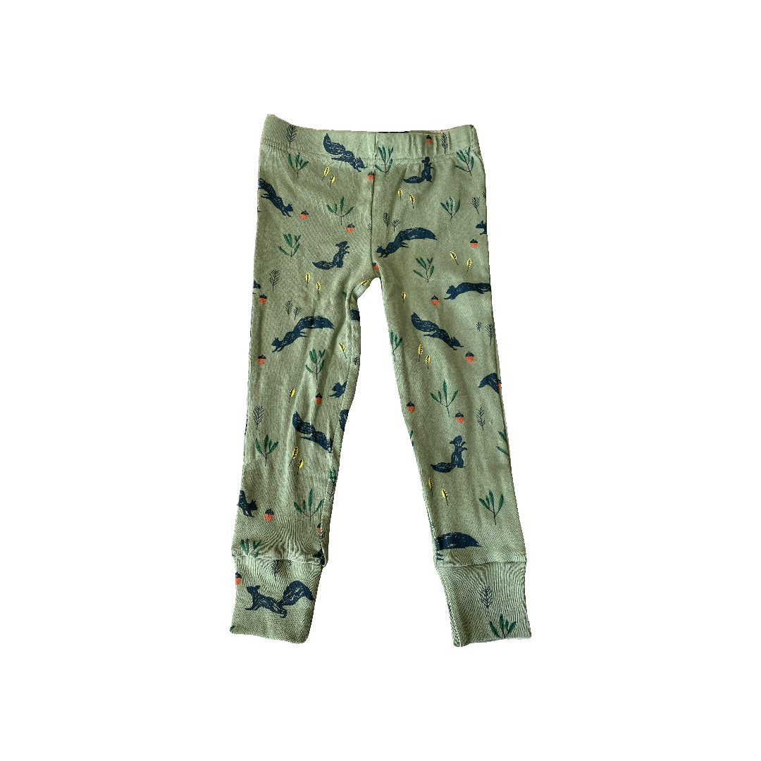 Oliver & Rain Unisex green | Squirrel Pajamas Size: 3T green | Squirrel