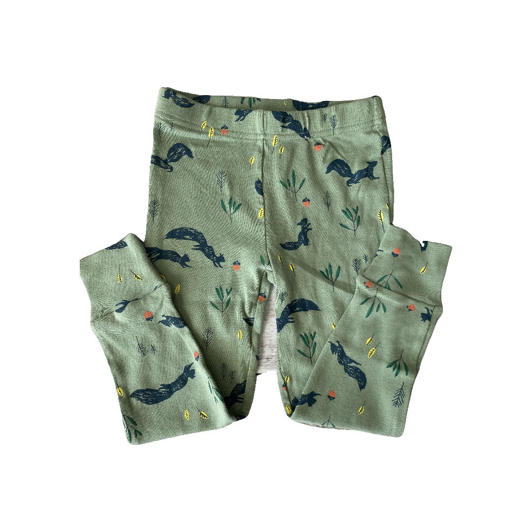 Oliver & Rain Unisex green | Squirrel Pajamas Size: 4T green | Squirrel
