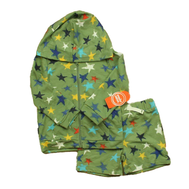 Wonder Nation Boys Green Stars Apparel Sets Size: 24 Months